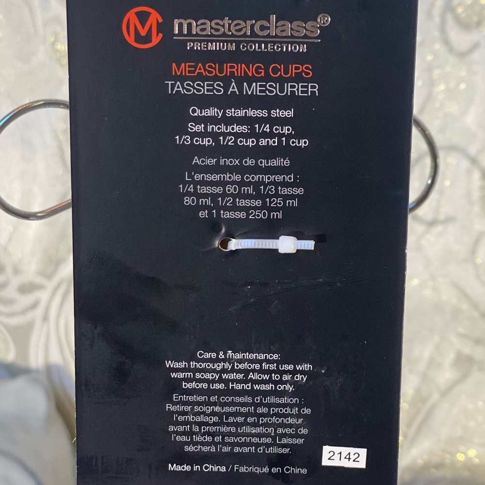Masterclass Premium Measuring Cups - Picture 4 of 4